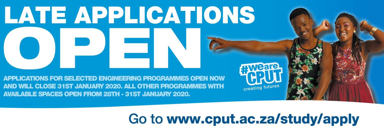 CPUT 2022 Late Applications Now Open Khabza Career Portal