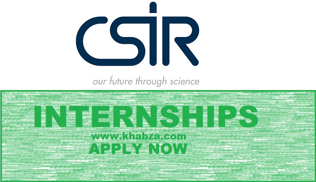 CSIR IT Internship Programme 2024 / 2025 » Khabza Career Portal