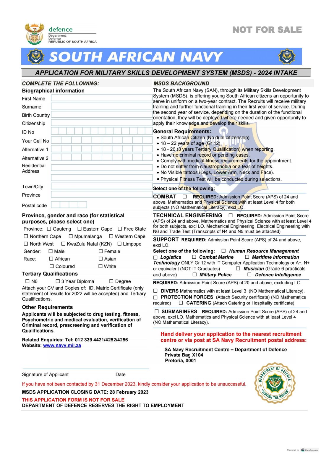 2024 Application Form Vikky Jerrilyn